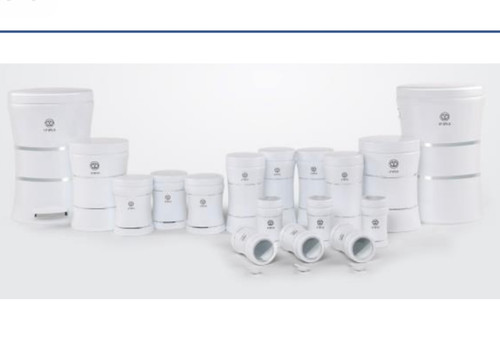 سرویس ۱۷ پارچه کمر باریک کلاسیک اورانوس سفید